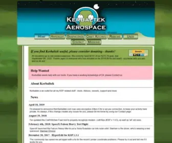 Kerbaltek.com(Kerbal space program) Screenshot