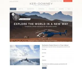Kerdowney.com(Experiential Luxury Travel) Screenshot