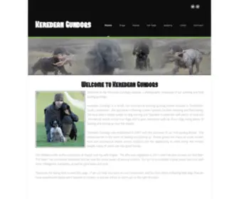 Keredeangundogs.co.uk(Keredean Gundogs) Screenshot