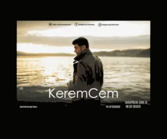 Keremcem.com(Keremcem Resmi Fan Sitesi) Screenshot