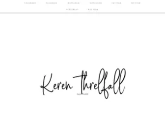 Kerenthrelfall.com(Collections of thoughts) Screenshot