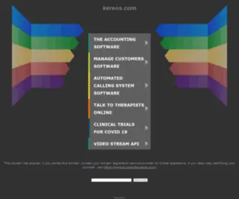 Kereos.com(kereos) Screenshot