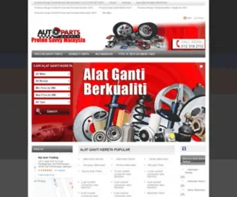 Kereta-Terpakai.com(Alat Ganti Proton Savvy Spare Parts) Screenshot