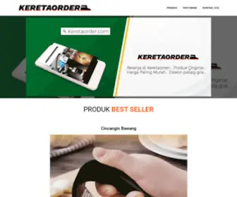 Keretaorder.com(Order Produk Unik Terhits Bayar Dirumah) Screenshot