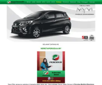 Keretaperodua.my(Harga Perodua 2020) Screenshot