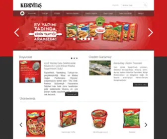 Kerevitas.com.tr(Kerevitaş) Screenshot