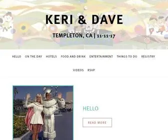 Kerianddave.com(Keri & Dave) Screenshot