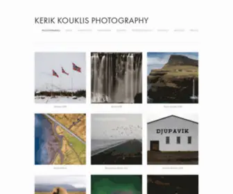 Kerik.com(Kerik Kouklis Photography) Screenshot
