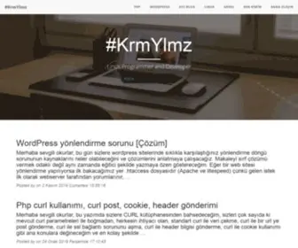 Kerimyilmaz.com.tr(Linux Developer) Screenshot