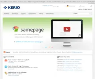 Kerio.de(Netzwerk-Sicherheitsl) Screenshot