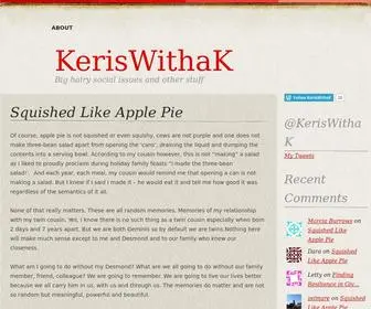 Keriswithak.com(KerisWithaK) Screenshot