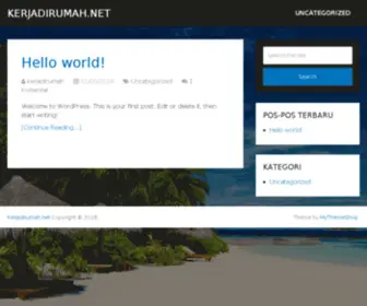 Kerjadirumah.net(Kerjadirumah) Screenshot