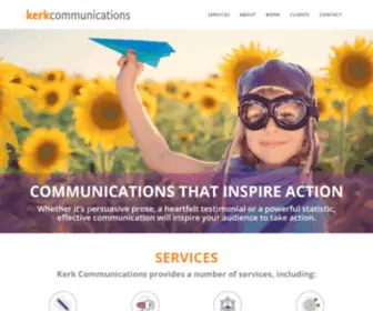 Kerkcommunications.com(Kerk Communications) Screenshot