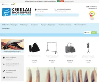 Kerklau.nl(Kerklau Shop Supplies) Screenshot