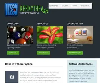 Kerkythea.net(Kerkythea Rendering System) Screenshot