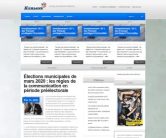 Kerlann.fr(Association Kerlann) Screenshot