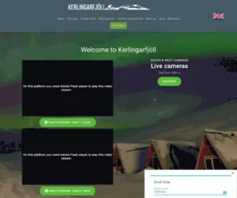 Kerlingarfjoll.is(Kerlingarfjoll) Screenshot