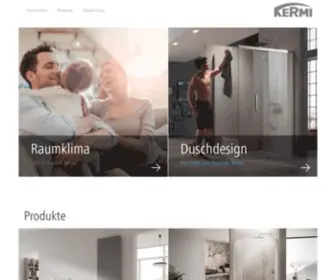 Kermi.ru(Все для здорового климата в помещении) Screenshot