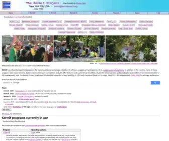 Kermitproject.org(Open-Source Kermit Project) Screenshot