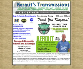 Kermitstransmissions.com(Kermits Transmissions Repair in Kingman) Screenshot