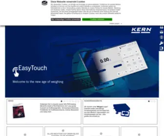 Kern-Sohn.com(KERN & SOHN GmbH) Screenshot