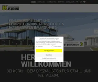 Kern-Stahlbau.de(BEI KERN) Screenshot