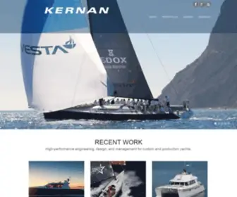 Kernanyd.com(Kernan Yacht Design) Screenshot