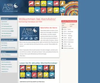 Kernastro.de(Professionelle Astrologie und Horoskope) Screenshot