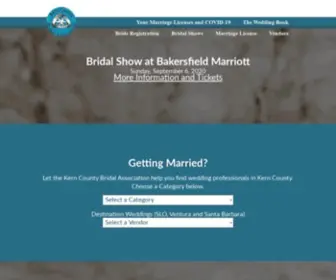 Kerncountybridalassociation.com(Kern County Bridal Association) Screenshot