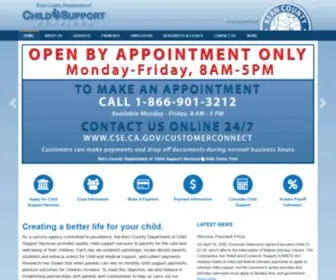 Kerncountychildsupportservices.com(Kids Come First) Screenshot