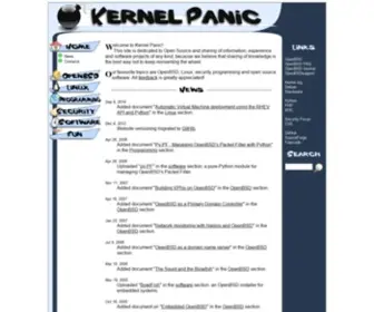 Kernel-Panic.it(This site) Screenshot