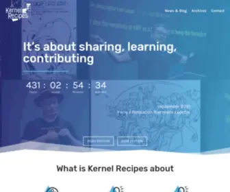 Kernel-Recipes.org(Kernel Recipes 2022) Screenshot