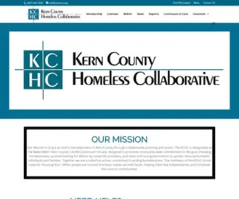 Kernhomeless.org(KC Homeless) Screenshot