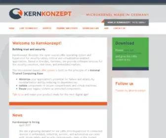 Kernkonzept.com(Kernkonzept) Screenshot