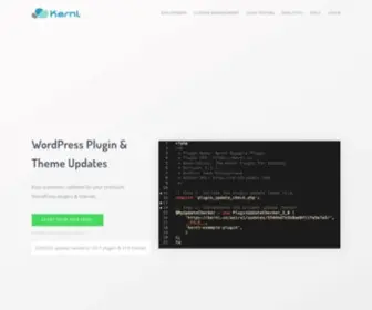 Kernl.us(WordPress Plugin and Theme Updates) Screenshot