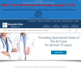 Kernodle.com(Kernodle Clinic) Screenshot