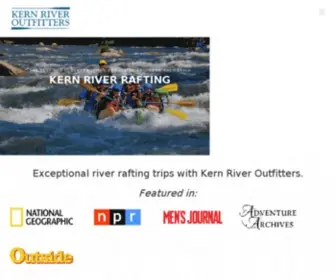 Kernrafting.com(Kern River Rafting) Screenshot