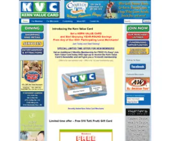 Kernvaluecard.com(Kern Value Card) Screenshot