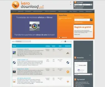 Kerodownload.com(O novo portal de downloads de todo o género de programas) Screenshot