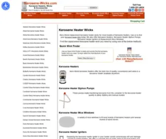 Kerosene-Wicks.com(Kerosene Wicks) Screenshot
