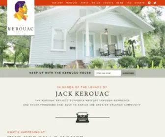 KerouacProject.org(The Kerouac Project) Screenshot