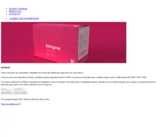 Kerpen.com.mx(Consumibles impresoras) Screenshot