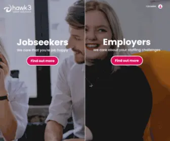 Kerr-Recruitment.co.uk(We are Hawk 3 talent solutions) Screenshot