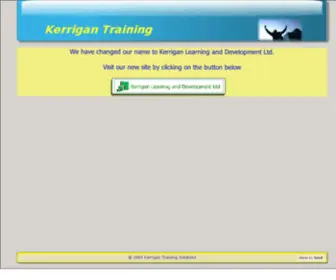 Kerrigan-Training.co.uk(Kerrigan Training) Screenshot