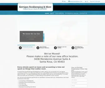 Kerriganbookkeeping.com(Santa Rosa) Screenshot