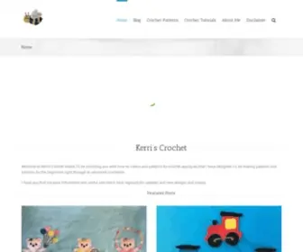 Kerriscrochet.com(Kerri's Crochet) Screenshot