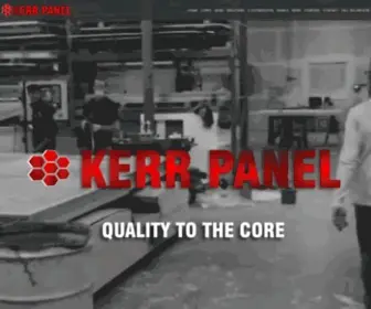 Kerrpanel.com(Honeycomb Panels) Screenshot