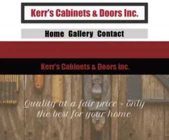 Kerrscabinets.com(Kerrscabinets) Screenshot