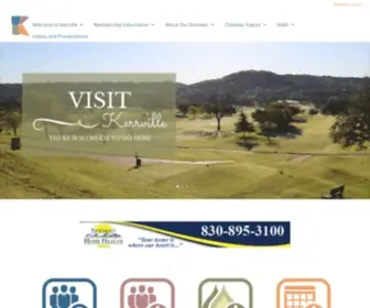 Kerrvilletx.com(Guide to Kerrville and Kerr County) Screenshot