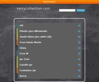 Kerrycollection.com(Kerry Candles is now a part of CM Almy) Screenshot